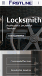 Mobile Screenshot of firstlinelocksmith.com